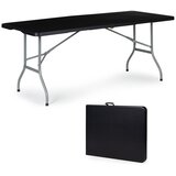 Modern Home sklopivi stol 180cm - crni Cijene