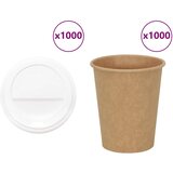  Papirnate šalice za kavu s poklopcima 1000 kom 8 oz 200 ml Cijene