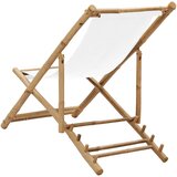  Vanjska ležaljka od bambusa i platna | shoptok.hr