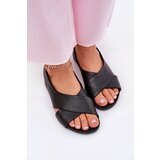 Zazoo Ladies leather sandals black 40407 | ePonuda.com
