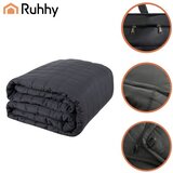 Ruhhy deka s utezima 200 x 220 cm, 10 kg, dvostrana, siva Slike
