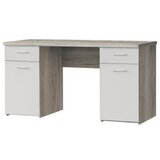 Mömax Pisalna Miza Net 106, Bela, Barva Hrasta | Shoptok.si