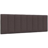 Maison Chic posteljno vzglavje - vzglavna omarica - vzglavna stranica temno rjava 140 cm blago, (21704357) | Shoptok.si