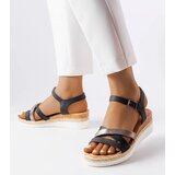 Gemre Black wedge sandals Ridenour | shoptok.hr