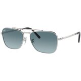 Ray-ban New Caravan RB3636 003/3M L (58) Srebrna/Modra Cene