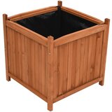 Maison Chic Visoke grede - cvetlična korita - Cvetlični Lonec 2 kosa 50x50x50 cm les jelke, (21790630) Cene