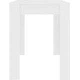  Blagovaonski stol bijeli 120 x 60 x 76 cm konstruirano drvo | shoptok.hr