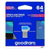 Goodram usb ključ 3.0, 64 gb, usb-a in usb-c, modra | Shoptok.si