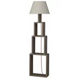 Homitis samostojeća lampa sa svijetlo sivim zaslonom Tower