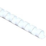 Klipko spirala za vezavo KLSW12 pvc 12 mm, bele, 100 kos | Shoptok.si