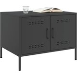  Stolić za kavu crni 68 x 50 x 50,5 cm od čelika | Eponuda.com