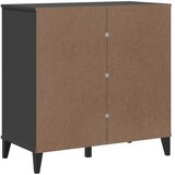  Komoda VIKEN antracit siva 80 x 40 x 80 cm konstruirano drvo | Eponuda.com