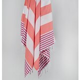 Lessentiel Maison peškir za plažu 100x180cm Bordo-Beli | ePonuda.com