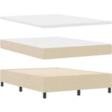 Box Postelja z vzmetnico Krem 160x200 cm Tkanina, (22052481) | Shoptok.si