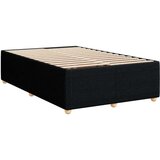 vidaXL Krevet box spring s madracem crni 120 x 190 cm od tkanine | shoptok.hr