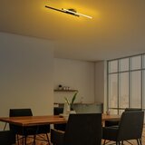 Opviq lights črna led stropna svetilka 10x86 cm umut – | Shoptok.si