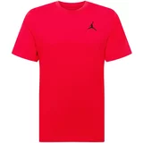 Jordan Tehnička sportska majica 'JUMPMAN' jarko crvena / crna