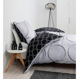 Janine POSTELJNINA 135/200 cm mako saten srebrne barve | Shoptok.si
