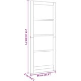  Unutarnja vrata Prirodna 86 x 211 cm Šperploča - Prirodna 86 x 211 cm | shoptok.hr