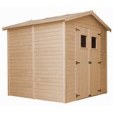 Timbela Lesena vrtna hiša - H228x222x233 cm/4,08 m² - Vrtna lopa s podi - M351+M351G, (21956350) Cene