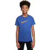 Nike NSW TEE CORE BALL HBR CNT Majica za dječake, plava, veličina
