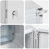  Upravljački ormar Siva 28 x 13 x 28 cm ABS plastika | shoptok.hr