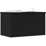  Kutija za spremanje s pohranom Crni hrast 60 x 35 x 35 cm | Eponuda.ba