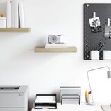  Plutajuća zidna polica boja hrasta 40 x 23 x 3,8 cm MDF | shoptok.hr
