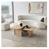 Hanah home Set stočića za kafu Paris Bronze Sapphire Hrast Cene