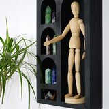 Kalune Design Crna polica s više razina 26 cm Cry – | shoptok.hr