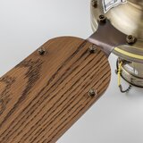  ZEVENTI - Plafonski ventilator NAVAGIO 1xE27/60W/230V smeđa | Eponuda.com