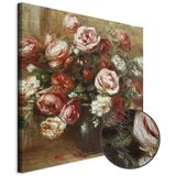  Slika - Pierre-Auguste Renoir – Still Life with Roses 40x40 Premium Print | shoptok.hr