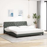  Okvir kreveta s LED-om bez madraca 200x200 cm od tkanine | Eponuda.ba