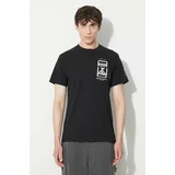 Engineered Garments Pamučna majica boja: crna, s uzorkom, 22S1H010-RP001D