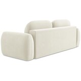 Makamii Bež sklopiva/s prostorom za odlaganje sofa od bouclé tkanine 266 cm Pele – | shoptok.hr