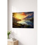 WALLXPERT Artmtlpnt11-2030 Multicolor Decorative Metal Painting | Eponuda.com