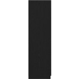 vidaXL Ormar Crni hrast Konstruirano drvo 80x52x180 cm Ormar | shoptok.hr
