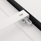 Eglo Fueva 5 nadgradna led, 20w, 2300lm, ip44, 285x285, crna/čelik/plastika | shoptok.hr
