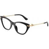 Dolce &amp;amp; Gabbana Ženske dioptrijske naočale DG3428 Black (crne) Slike