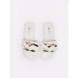 Shelvt Women's flat flip-flops white | shoptok.hr