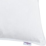 vidaXL Odeja Drugo z blazino 3 pcs Bela 200 x 220 cm Puh | Shoptok.si