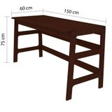 Hanah home Studijski sto i polica za knjige CPT4803 150 | ePonuda.com