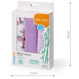 BabyOno bambus tetra pelene Konjić, ljubičasta | shoptok.hr