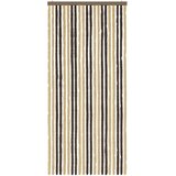  Zavjesa protiv insekata Chenille Tamno smeđa i bež 90 x 200 cm | shoptok.hr