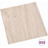  Podne daske 55 pcs Svijetlosmeđa 5 11 m² PVC - bijela i boja drva | shoptok.hr