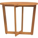  Okrugli vrtni blagovaonski stol Ø90x75 cm Masivno drvo akacije | shoptok.hr