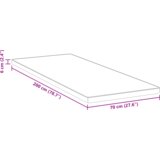  Jastučići za madrace Bijela i Plava 70 x 200 cm | shoptok.hr