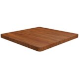  Četvrtasta stolna ploča tamnosmeđa 70x70x4 cm tretirani hrast | shoptok.hr