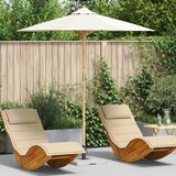  Vrtni suncobran Krem bijela Ø 217 x 230 cm bambus | shoptok.hr