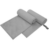  Sportski Ručnici 2 pcs Tamno siva 200 x 100 cm | shoptok.hr